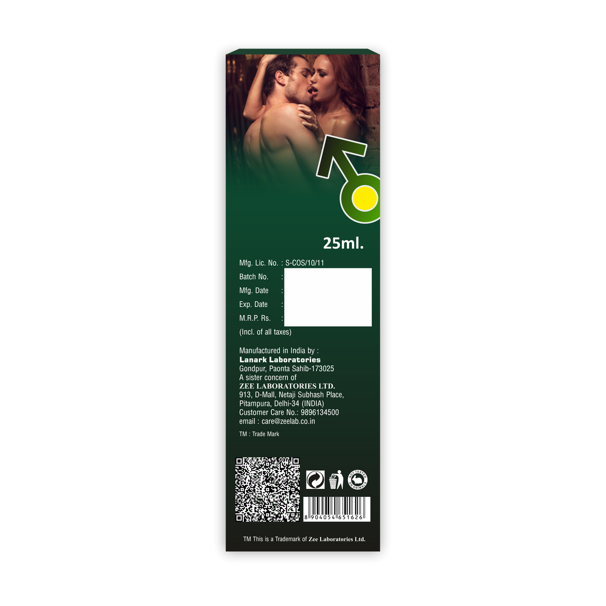 🌿 Da’ Zeagra Power Massage Oil – 25 ml
