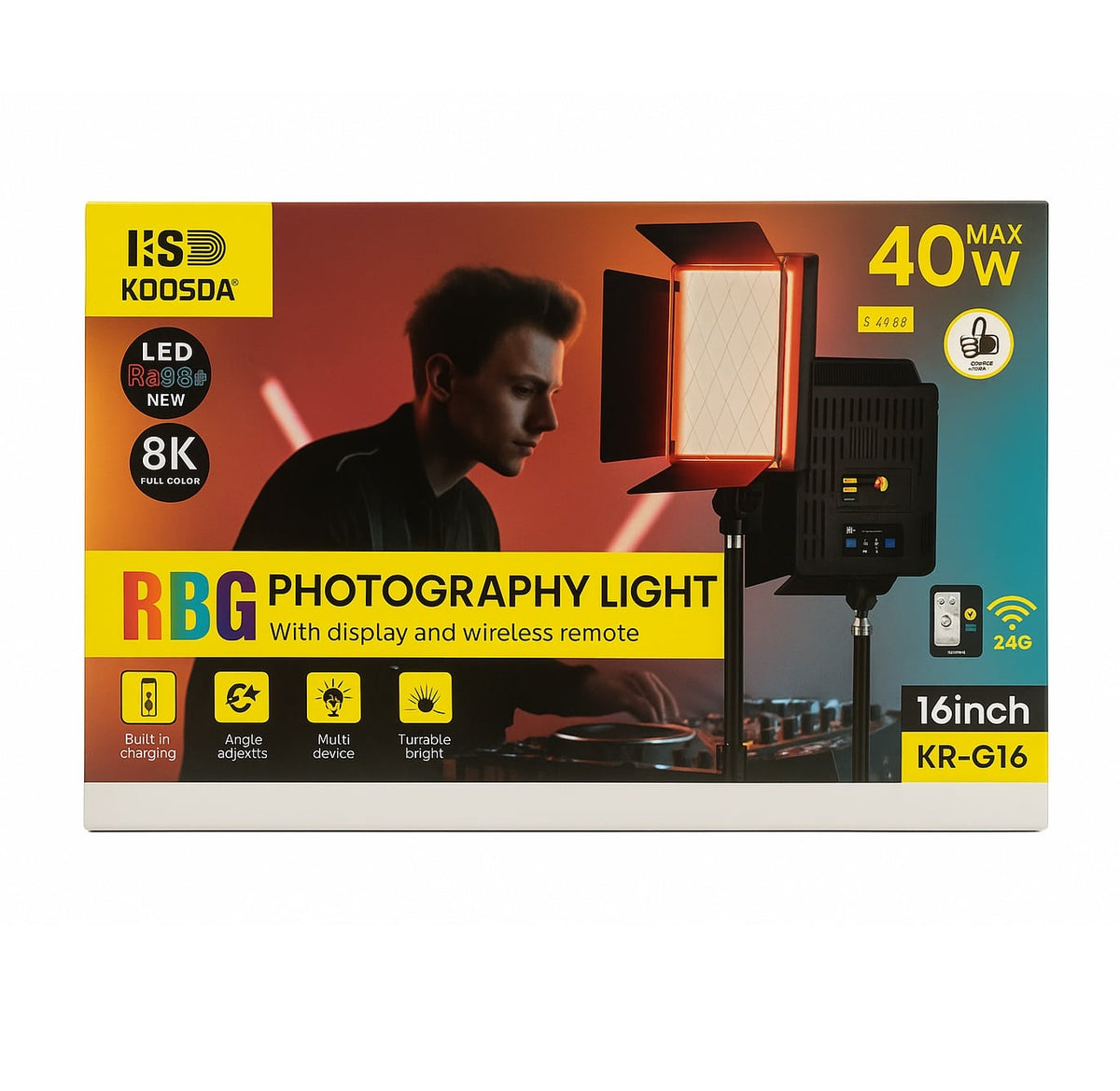 HOOSDA - RGB Photography Light ©