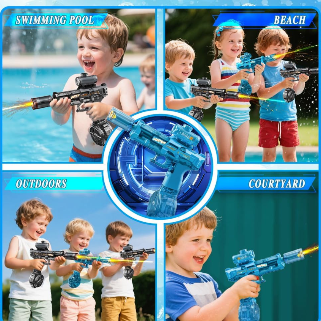Electric Water Gun for Kids – Safe & Powerful Toy