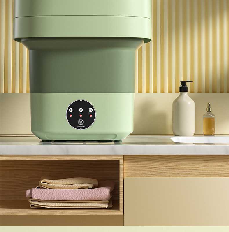 Portable Mini Washing Machine - Big Capacity, Spinning Dry