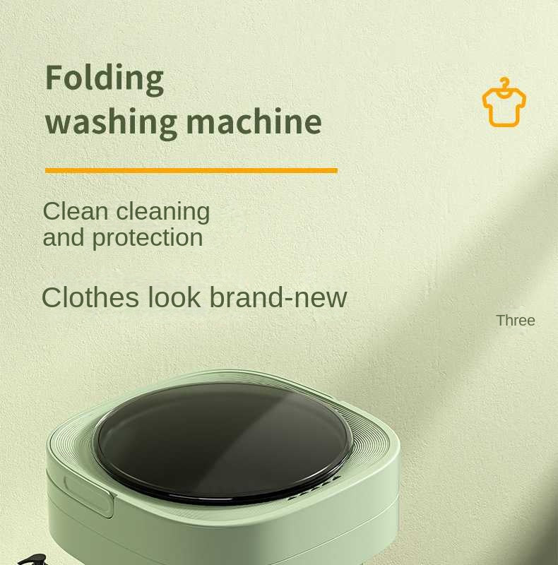 Portable Mini Washing Machine - Big Capacity, Spinning Dry