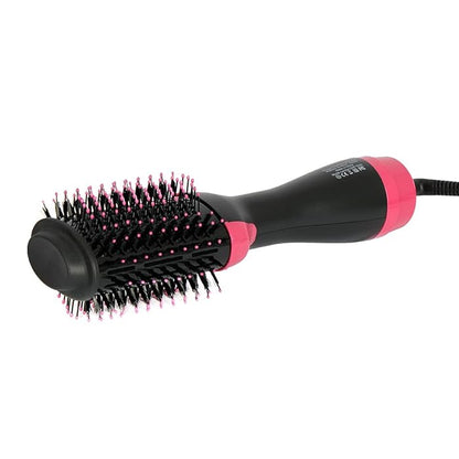 3-In-1 Electric One Step Hair Straightening Brush One Step Hot Air Brush Dryer + Styler