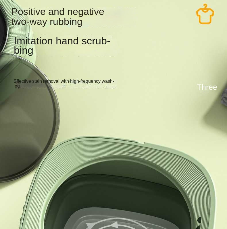 Portable Mini Washing Machine - Big Capacity, Spinning Dry