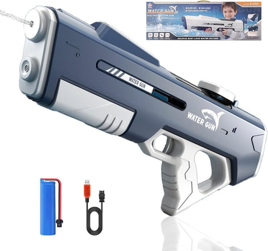 Automatic Shark Water Gun – Waterproof &  Rechargeable Toy