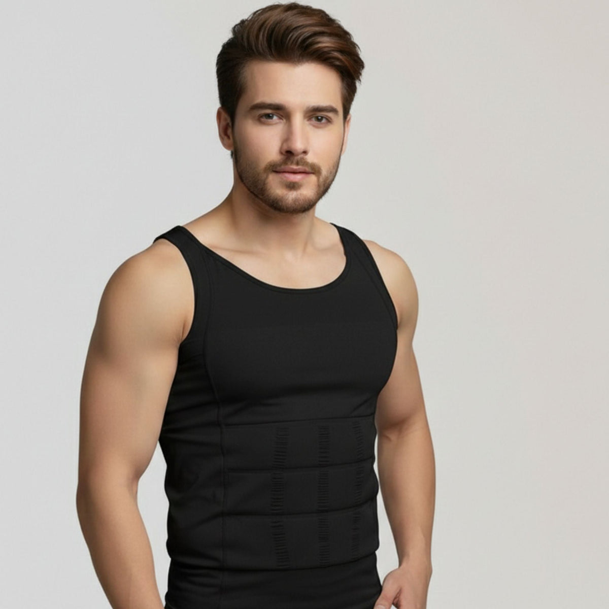 Men’s Slimming Body Shaper Vest Instantly Flat Tummy & V-Shape Look