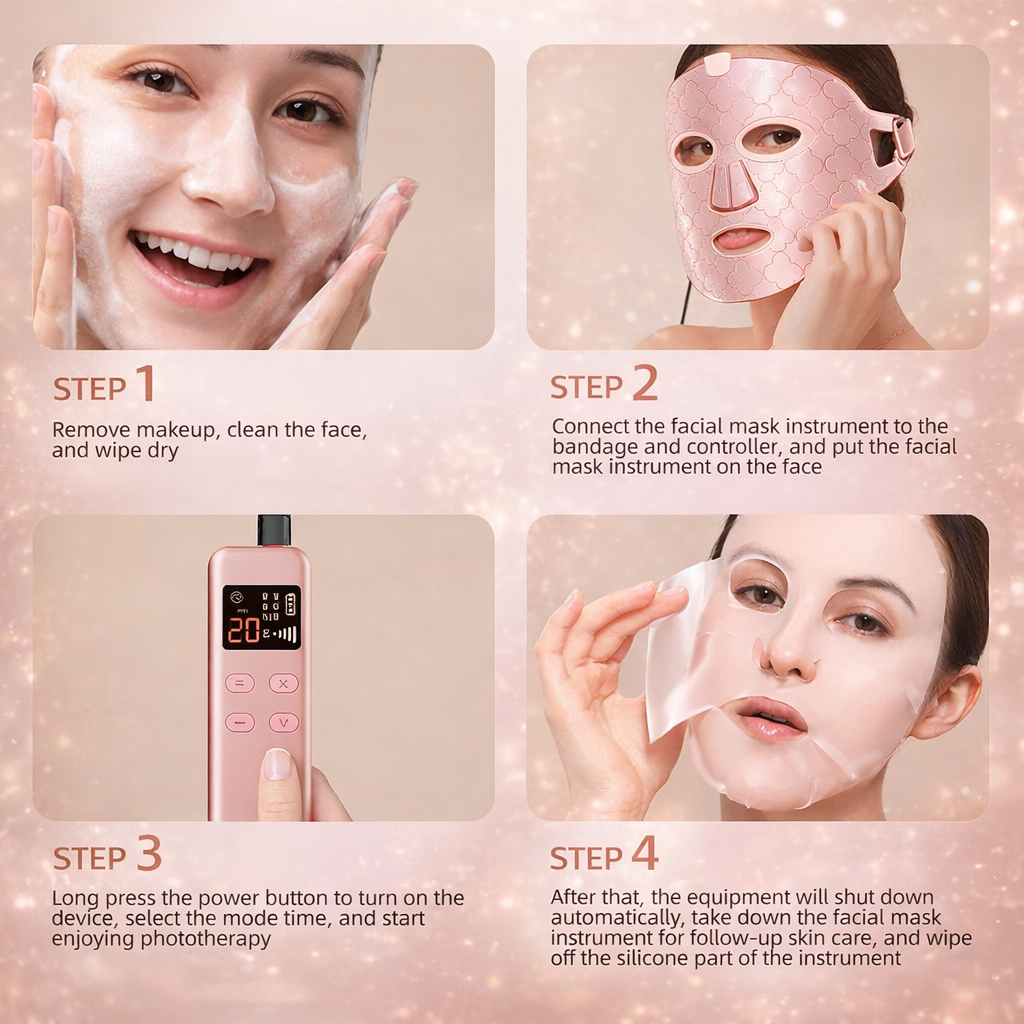 GlowGlam™ 8-Color LED Mask