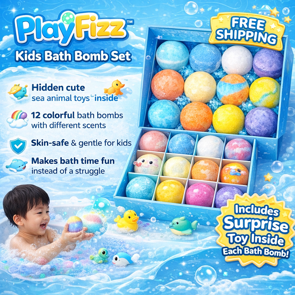OceanPop™ – Easter Surprise Bath Bombs WITH TOYS for KIDS