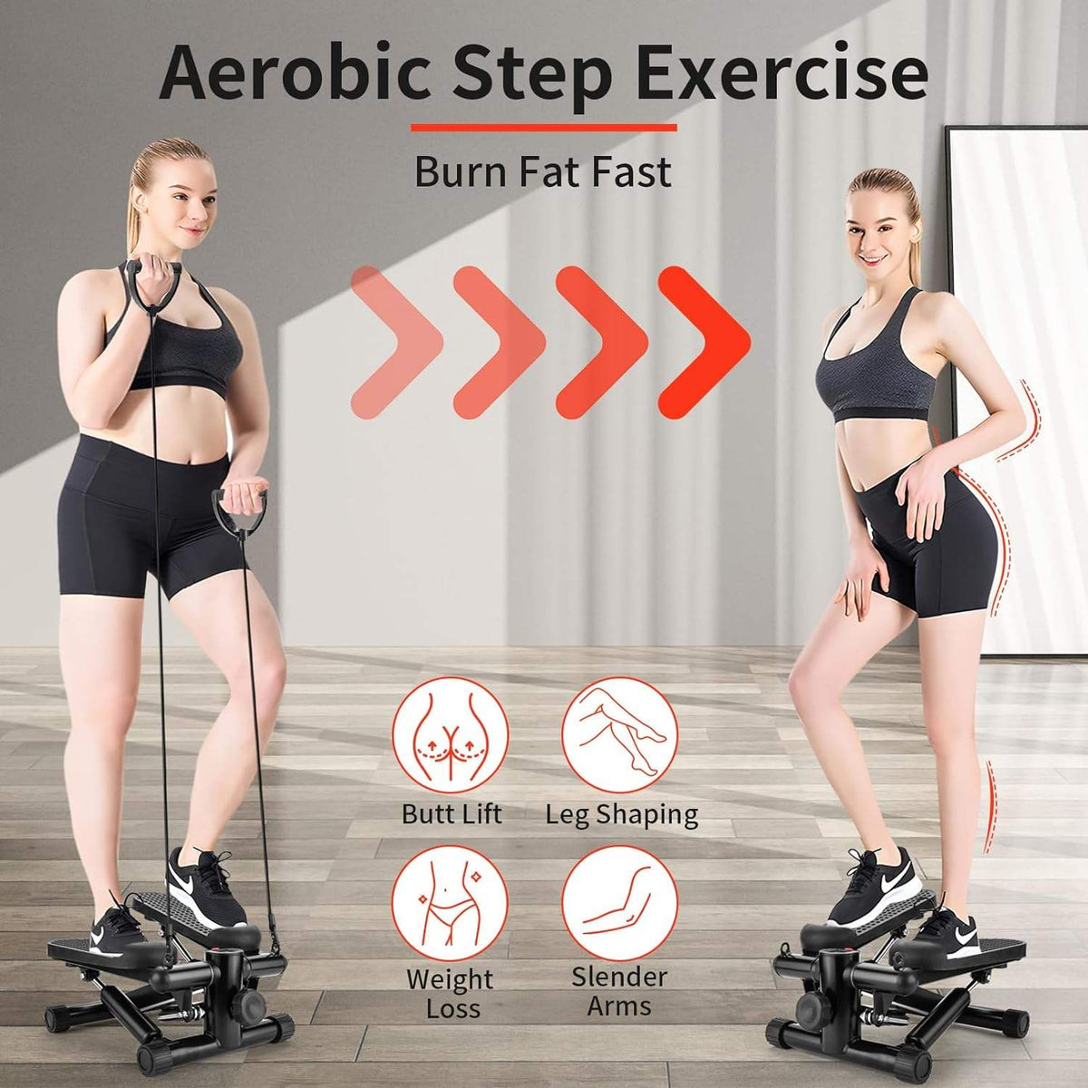 Multifunction Mini Pedal Steppers Machine