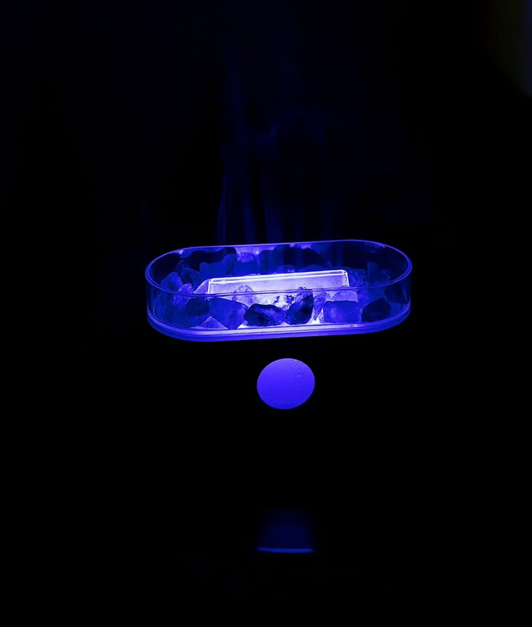 Salt Lamp Aroma Diffuser Humidifier 200ml / Aroma therapy colorful Light / Ultrasonic Vibration Atomization