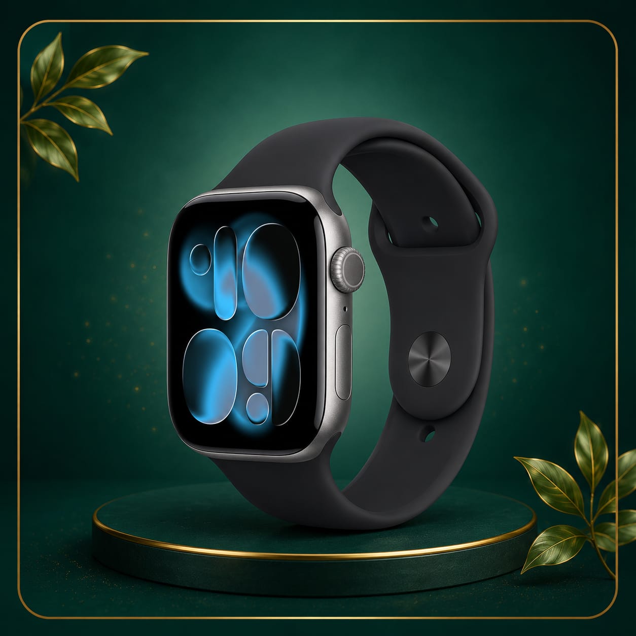 Apple Logo Watch Series 11 GPS Smartwatch | Fitness & Health Tracker 2026