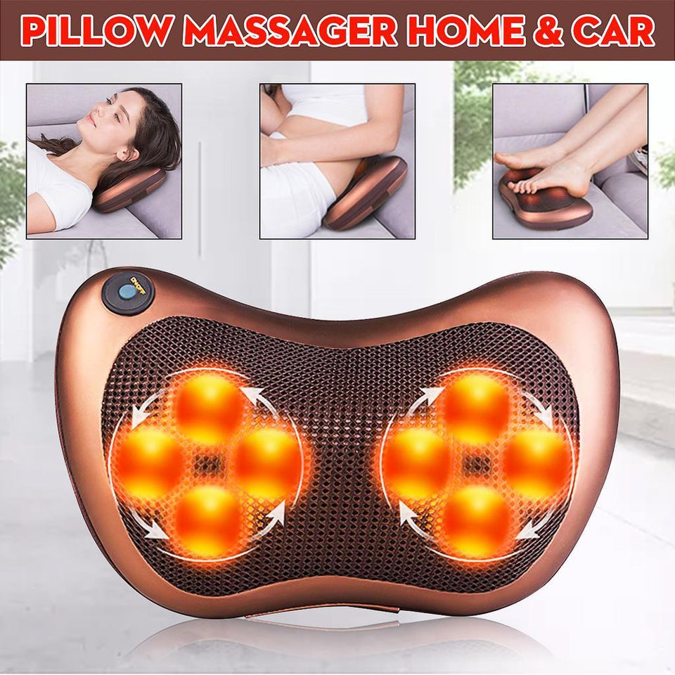 Home And Car Back Massage Pillow
