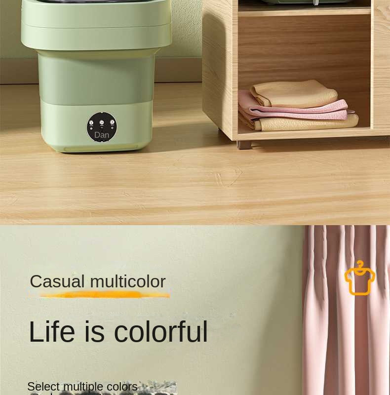 Portable Mini Washing Machine - Big Capacity, Spinning Dry