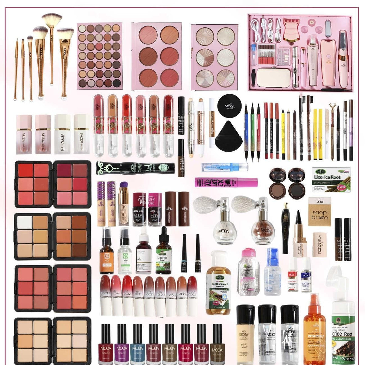 The Advanced Box – 140 complete pieces for an unparalleled makeup and skincare experience | الصندوق المتقدم – 140 قطعة متكاملة لتجربة مكياج وعناية لا مثيل لها
