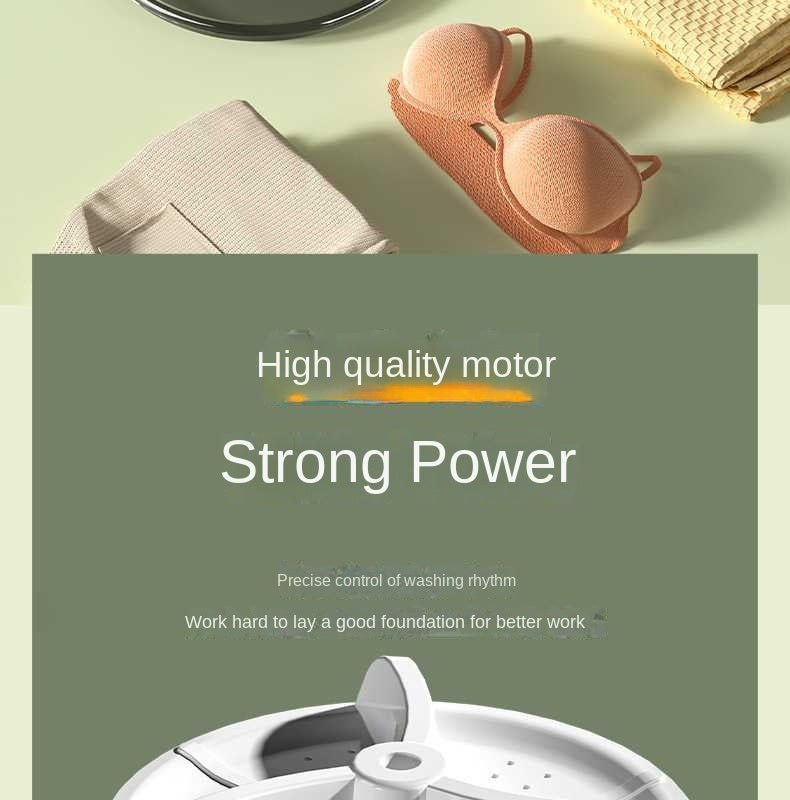 Portable Mini Washing Machine - Big Capacity, Spinning Dry