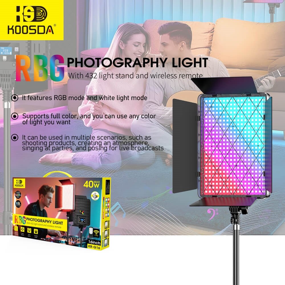 HOOSDA - RGB Photography Light ©