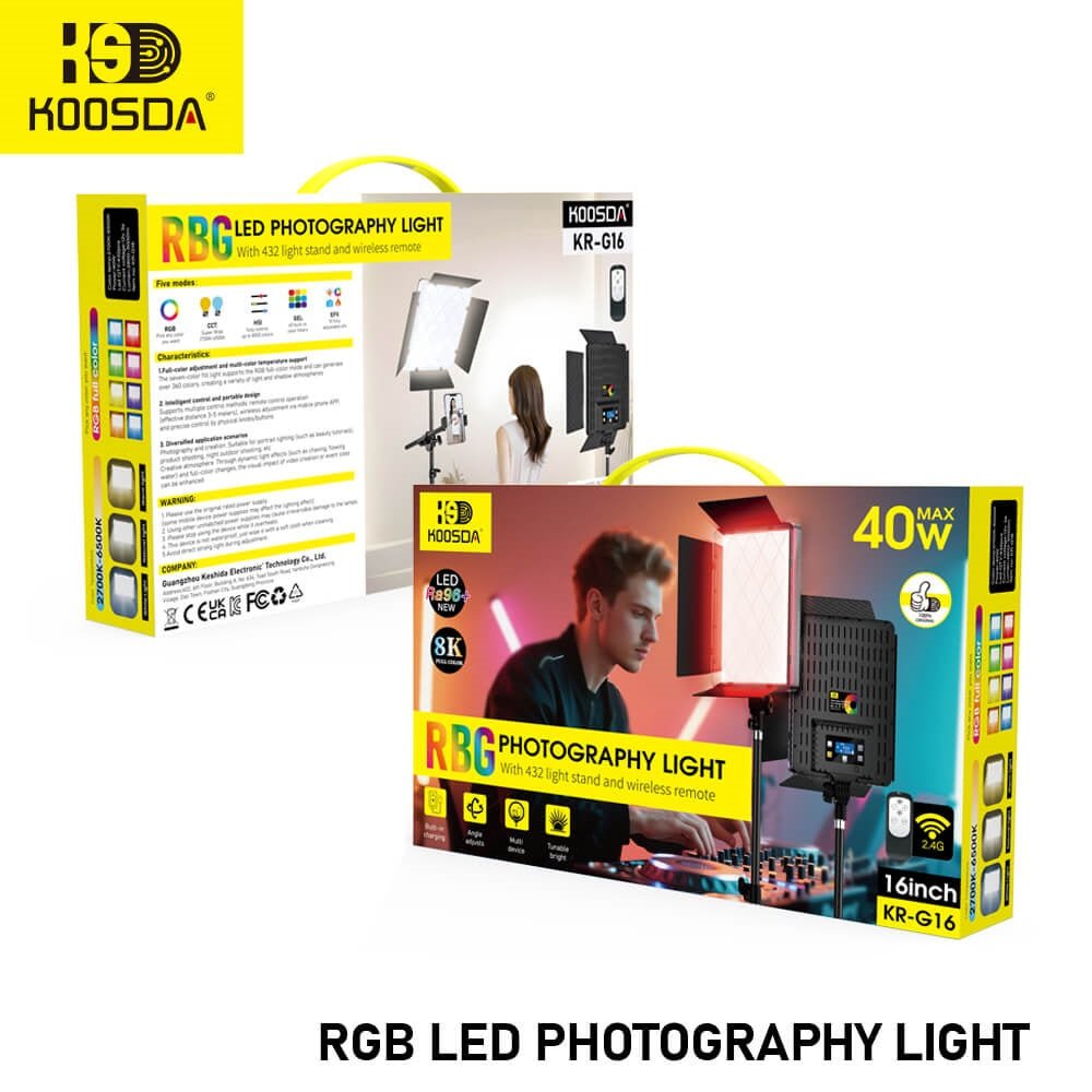 HOOSDA - RGB Photography Light ©