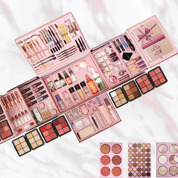 The Advanced Box – 140 complete pieces for an unparalleled makeup and skincare experience | الصندوق المتقدم – 140 قطعة متكاملة لتجربة مكياج وعناية لا مثيل لها