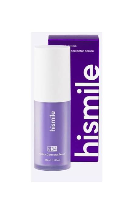 Hismile v34 Toothpaste teeth whitening serum هيسمايل معجون الأسنان سيرم الأصلي