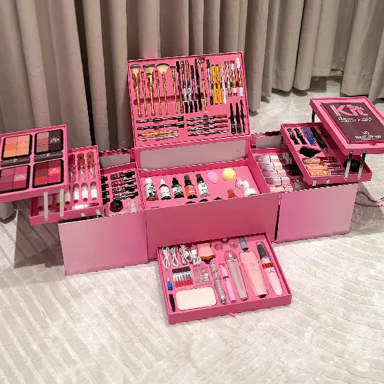 The Advanced Box – 140 complete pieces for an unparalleled makeup and skincare experience | الصندوق المتقدم – 140 قطعة متكاملة لتجربة مكياج وعناية لا مثيل لها